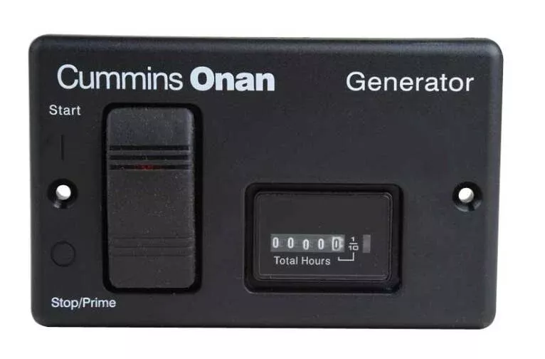 Cummins Remote Start/Stop with Analog Hourmeter for QG Gas & QG LP Models• 300-5332