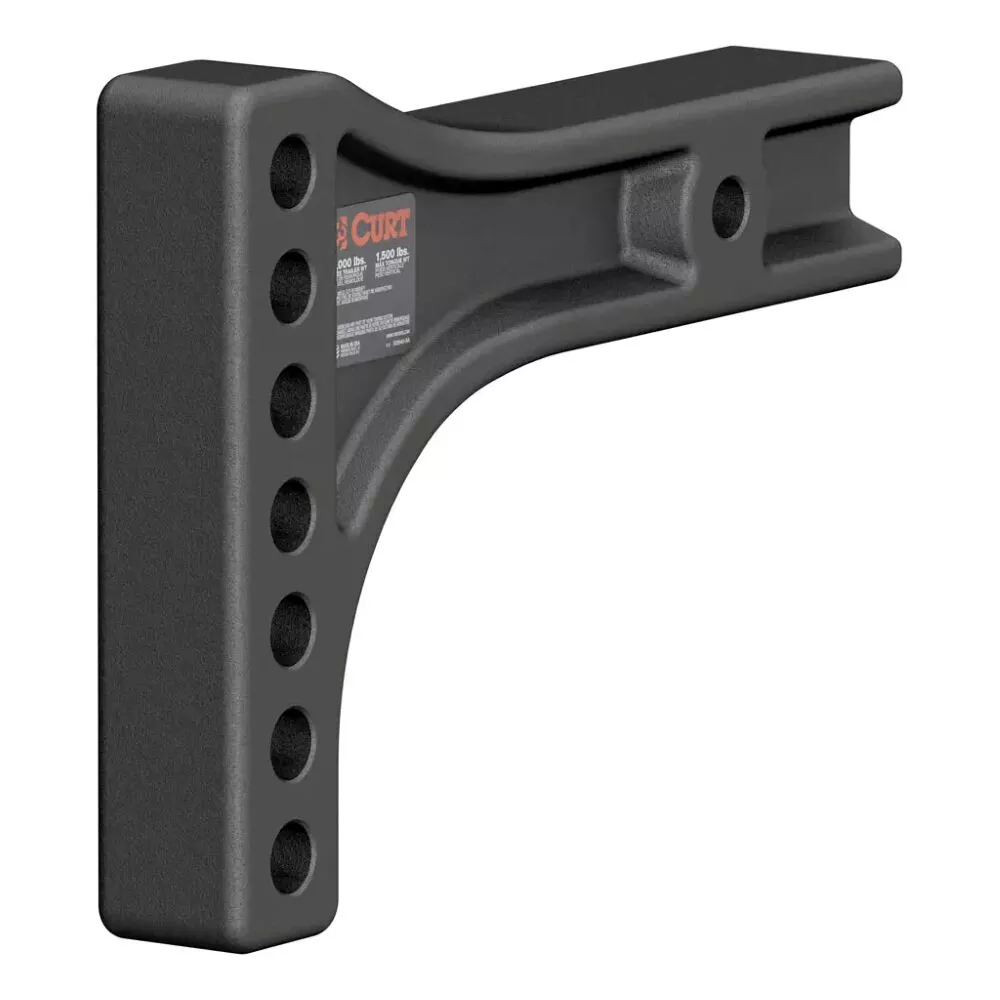 Curt 2.5" Weight Distribution Shank, 2" Drop, 6" Rise, 15K