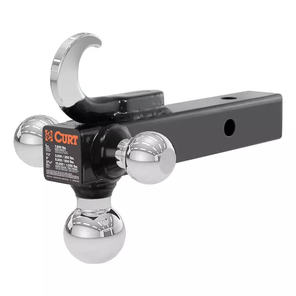 CURT 45675 Multi-Ball Mount with Hook