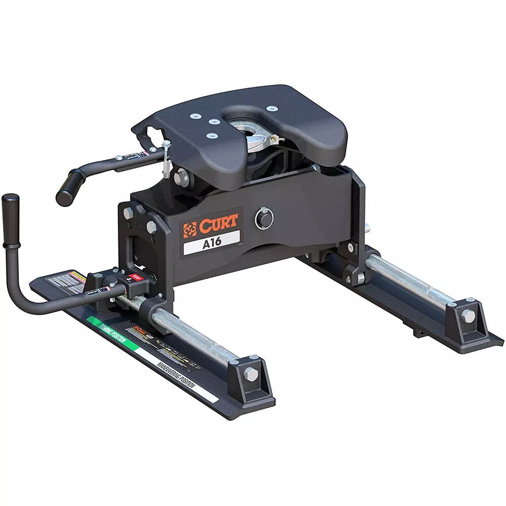 Curt A16 Sliding 5th Wheel Hitch, Rail Mount