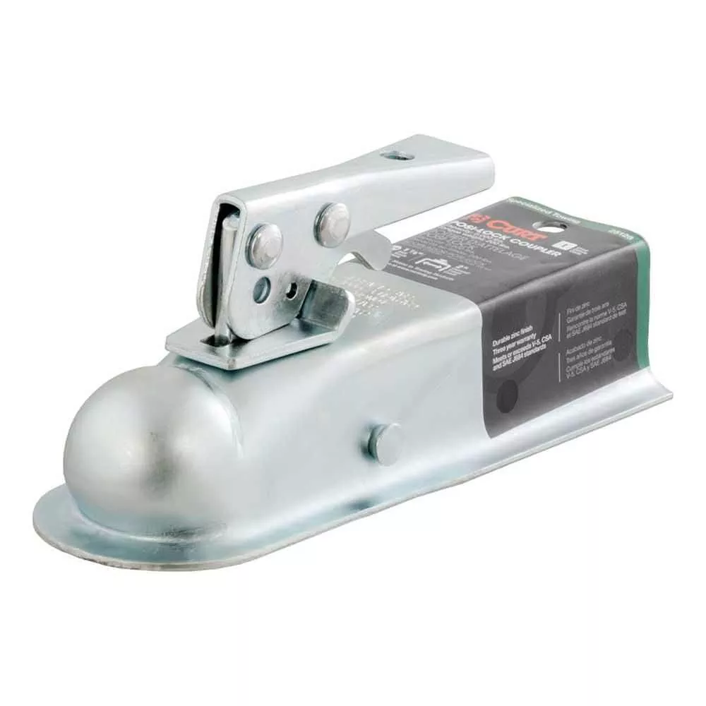 Curt Manufacturing Straight-Tongue Coupler