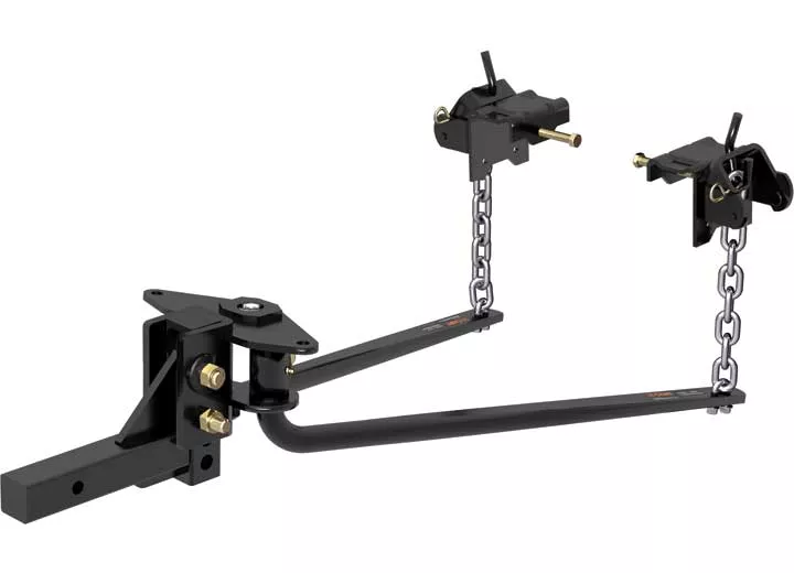 Curt Round Bar Weight Distribution Hitch with Integrated Lubrication (6-8k)• 17051