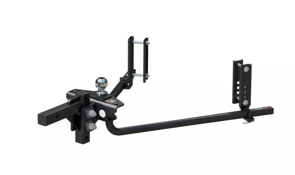 Curt Trutrack 2P Weight Distribution Hitch With 2X Sway Control, 8-10k• 17601