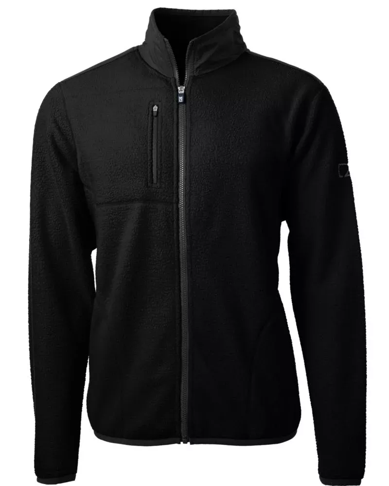 Cutter & Buck Men’s Cascade Epic Comfort Recycled Sherpa Fleece Full Zip Jacket