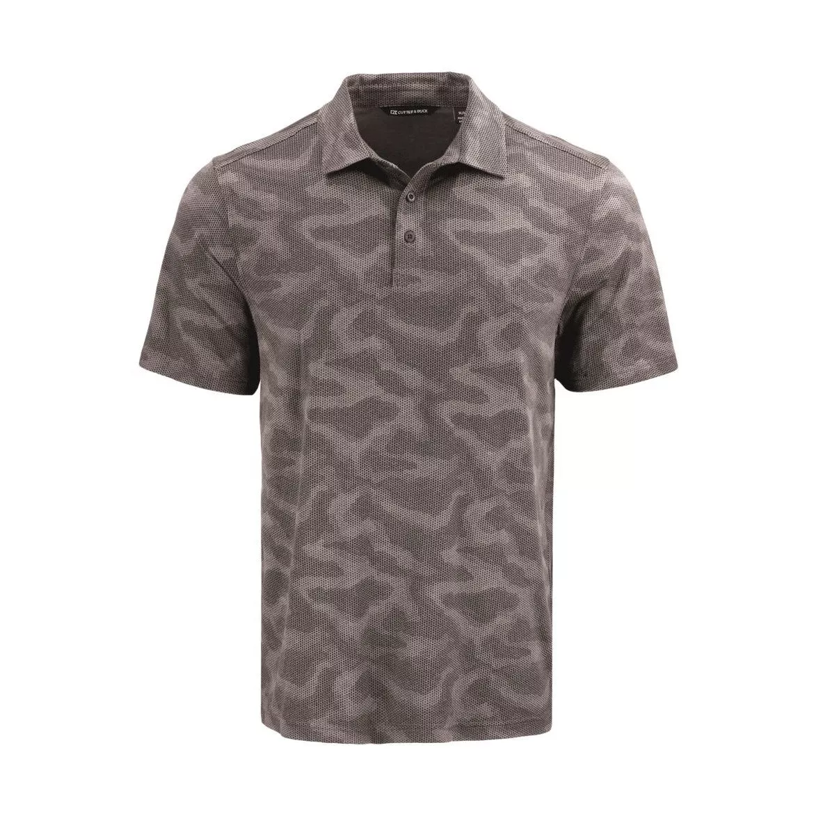 Cutter & Buck Men's Coastline Recycled Double Peached Camo Print Polo