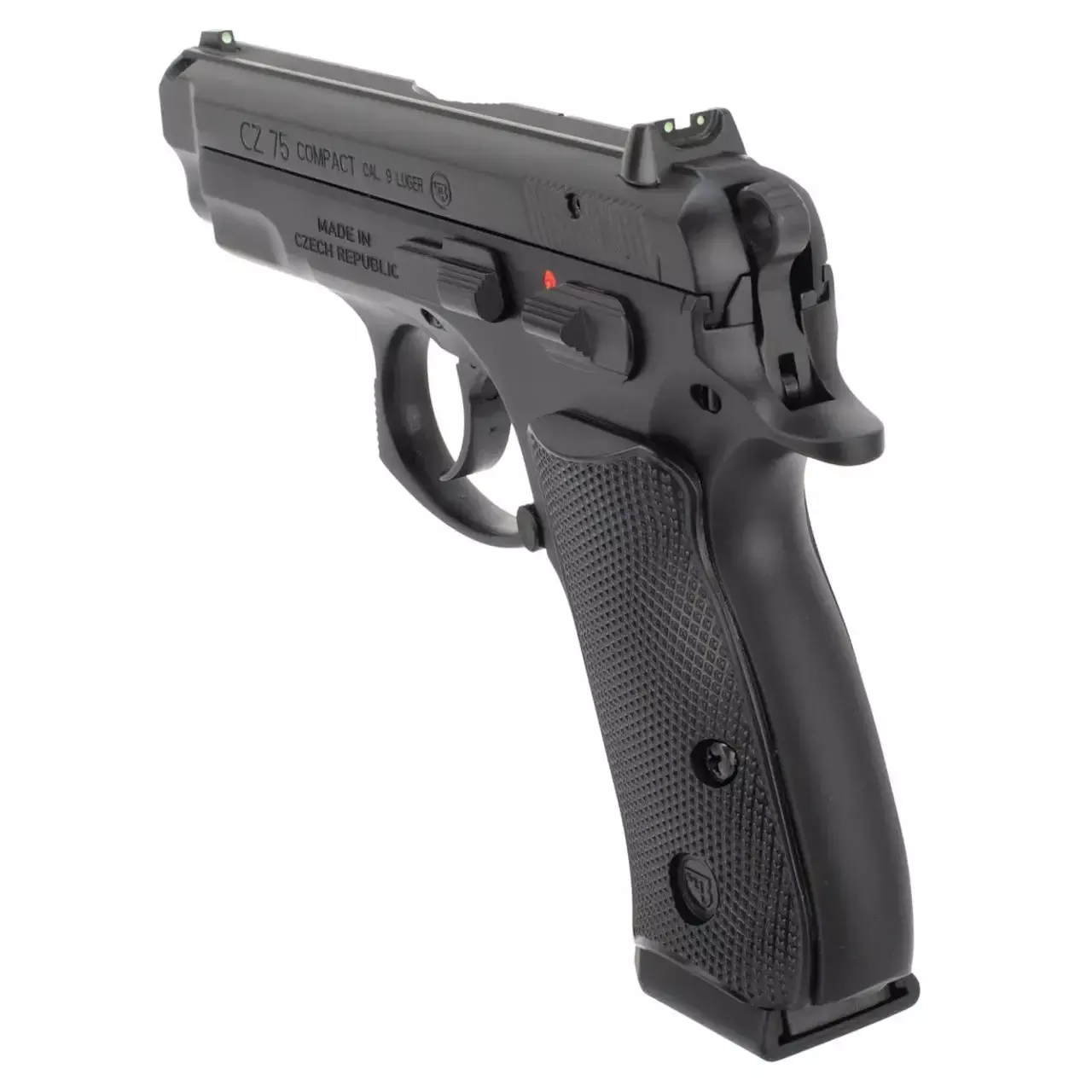 CZ-USA CZ 75 Compact Pistol 9mm Luger 3.75″
