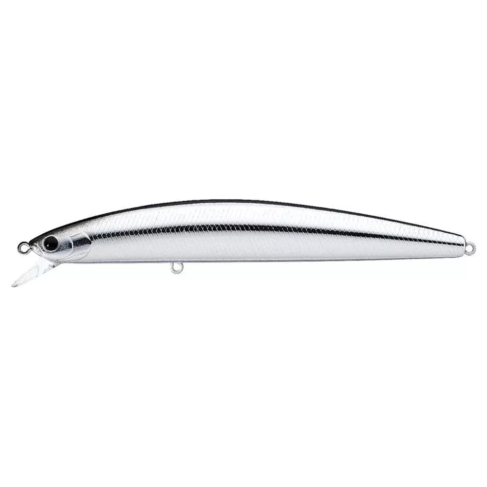 Daiwa Salt Pro Minnow – 5-1/8″ – Floating – Chrome [DSPM13F47]