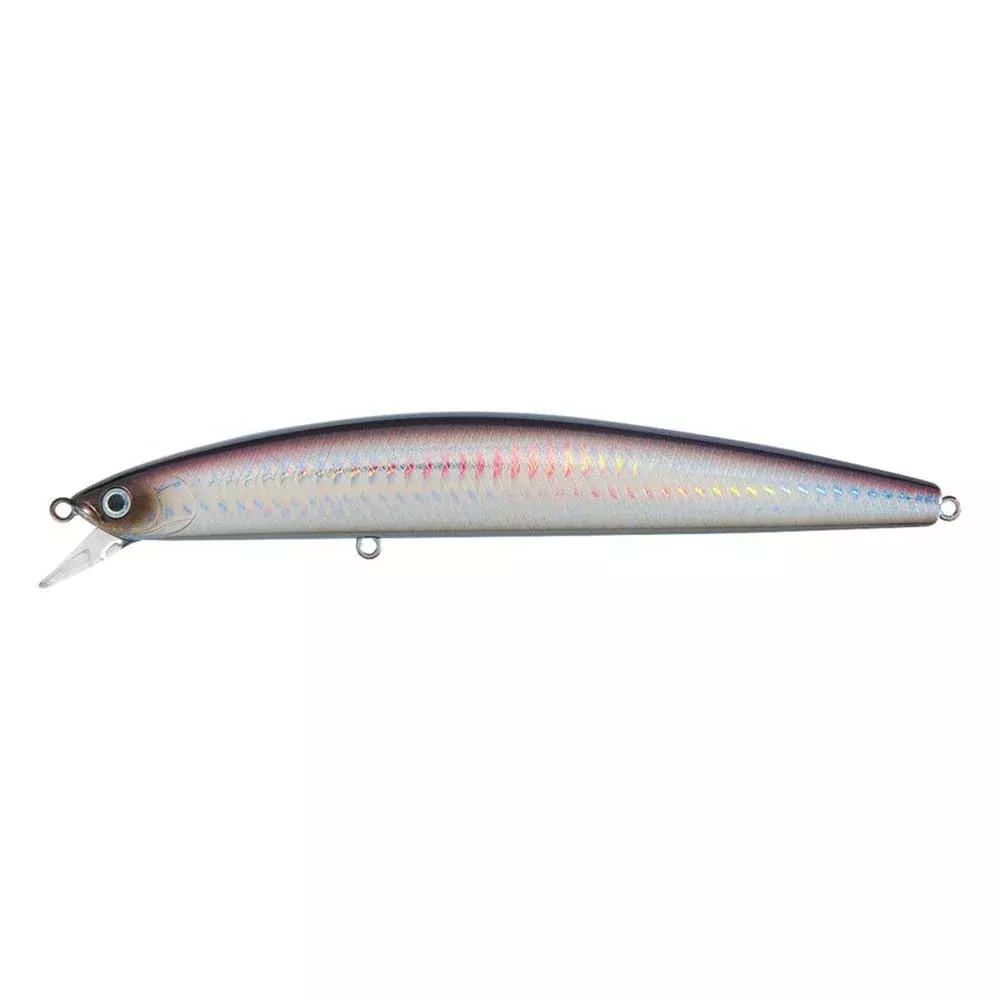 Daiwa Salt Pro Minnow – 5-1/8″ – Floating – Purple Back Silver [DSPM13F18]