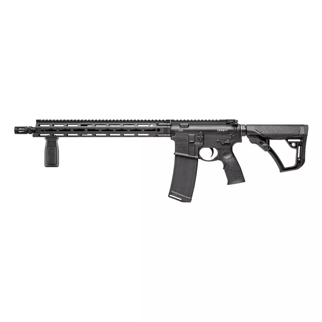 Daniel Defense DDM4 V7 5.56 Nato Rifle 16″ Black 0212802081047