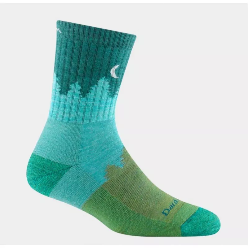 DARN TOUGH SOCKS Women's Treeline Micro Crew Midweight Hiking Sock