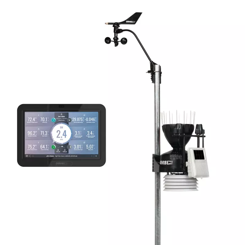 Davis Vantage Pro2 Plus Wireless Weather Station w/UVSolar Radiation Sensors and WeatherLink Console