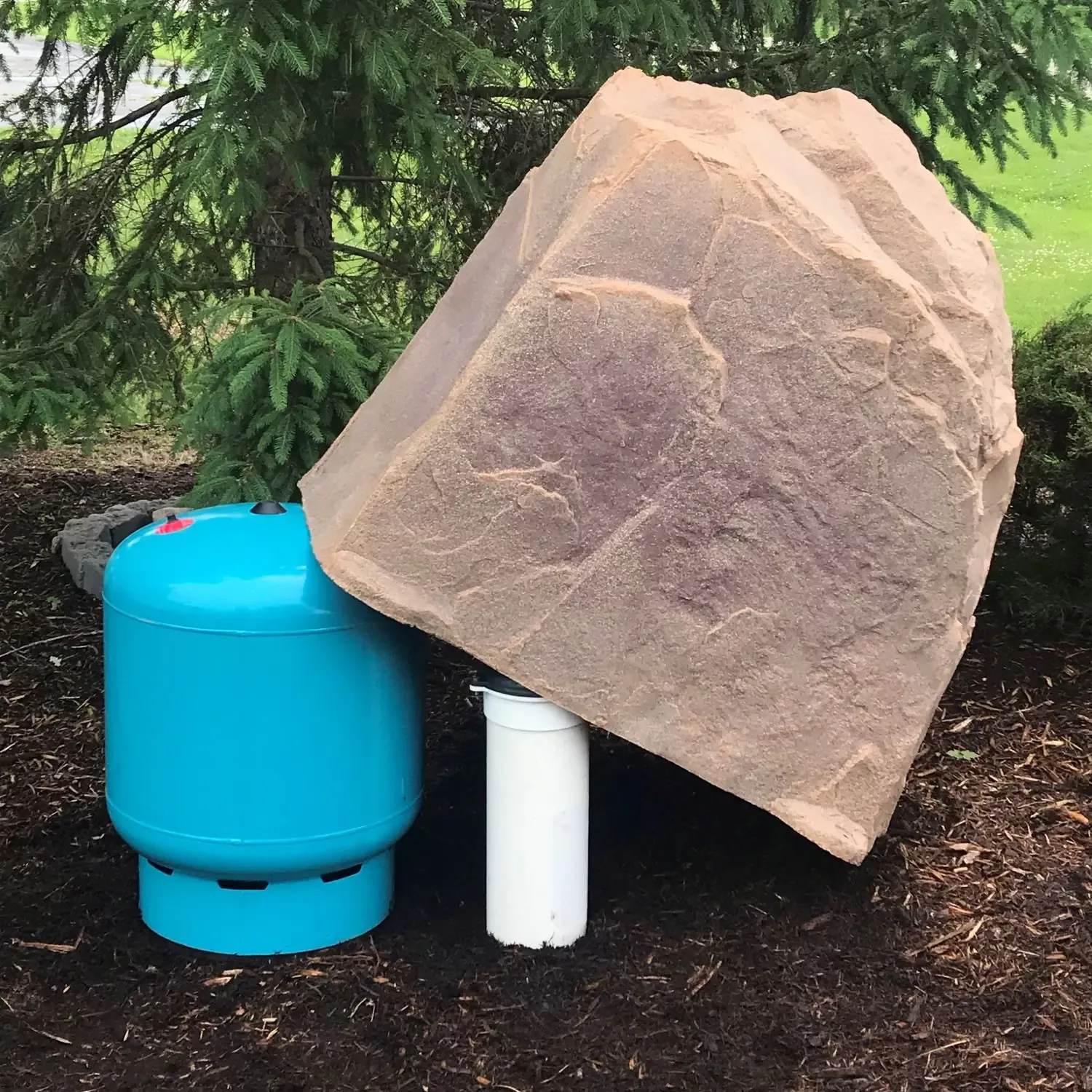 DekoRRa Faux Large Rock 123