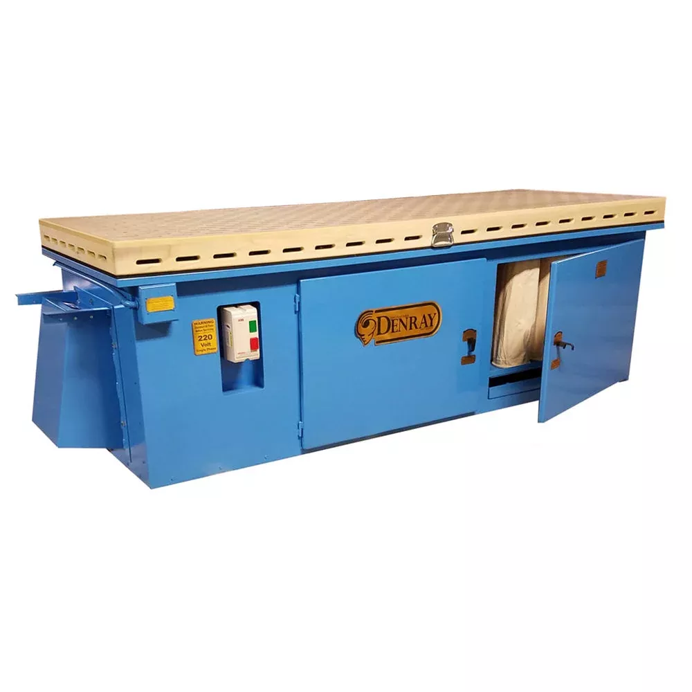 Denray Model 3696 Tube Filtration Downdraft Table
