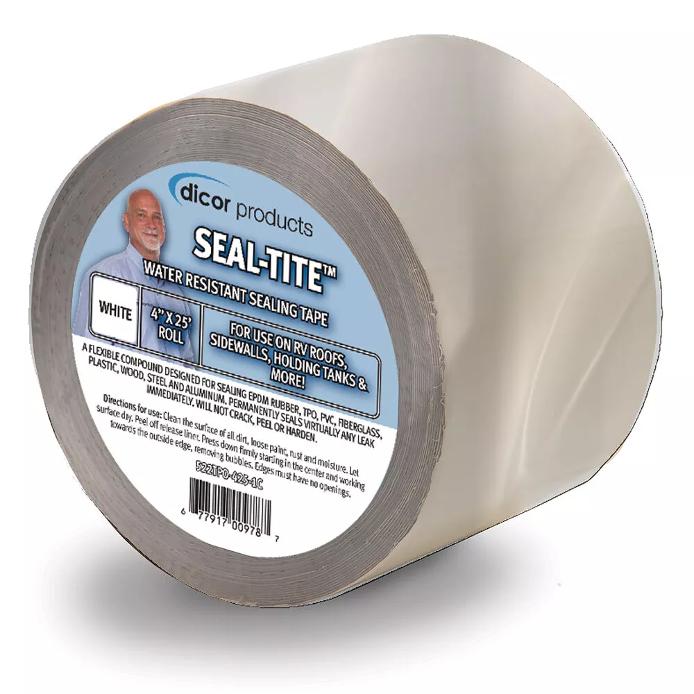 Dicor Diseal Sealing Tape, 4” x 50’ Roll, Tan
