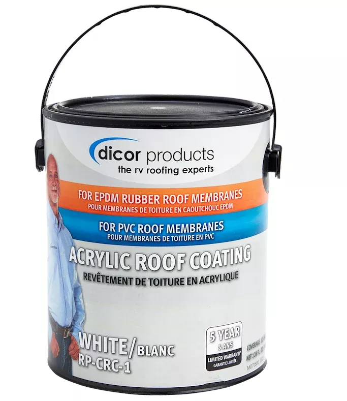 Dicor EPDM Rubber Roofing Coating System• RP-CRC-1