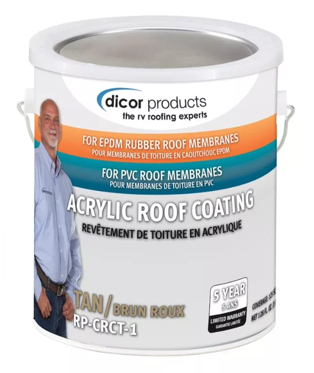 Dicor EPDM Rubber Roofing Coating System• RP-CRCT-1