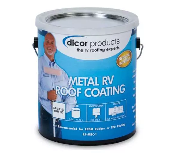 Dicor Metal RV Roof Coating 1 Gallon• RP-MRC-1