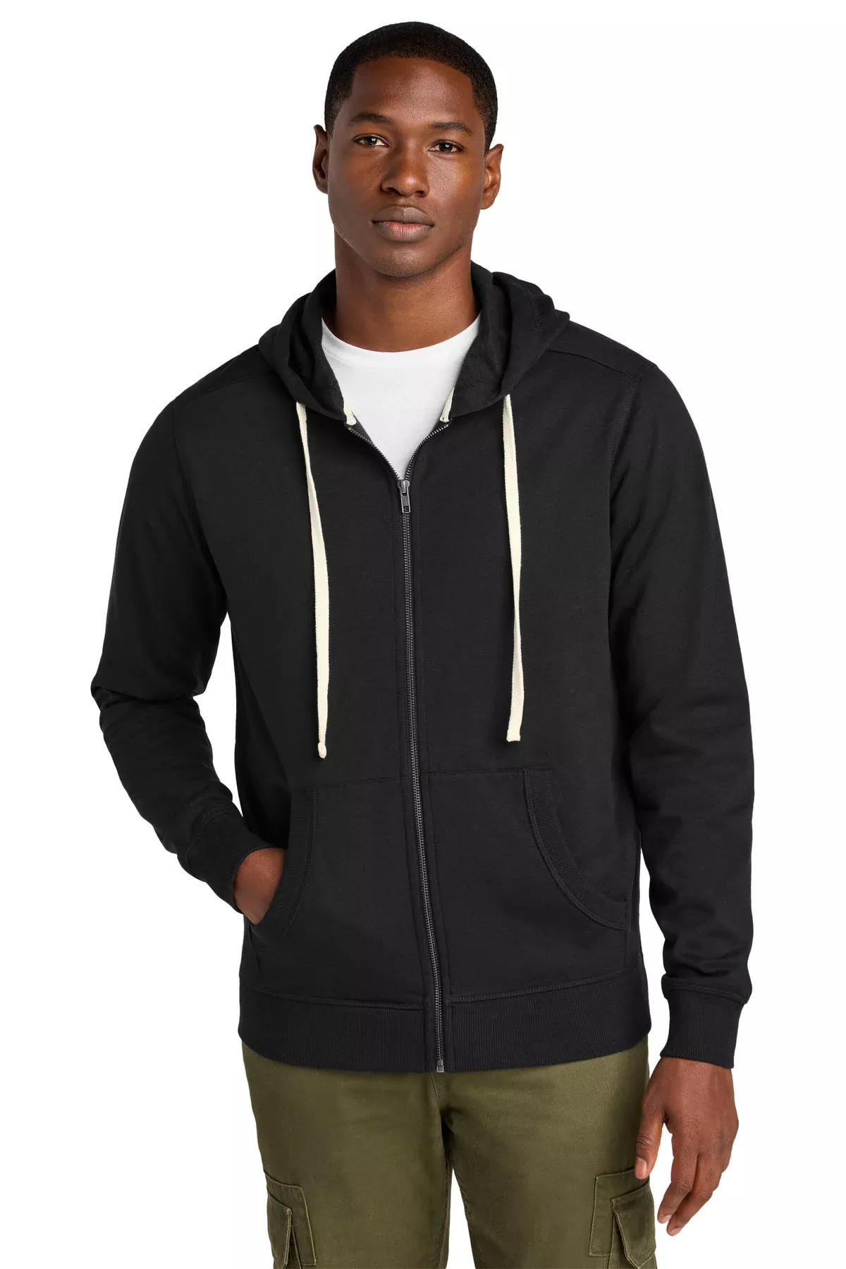 District Men’s Re-FleeceFull-Zip Hoodie DT8102