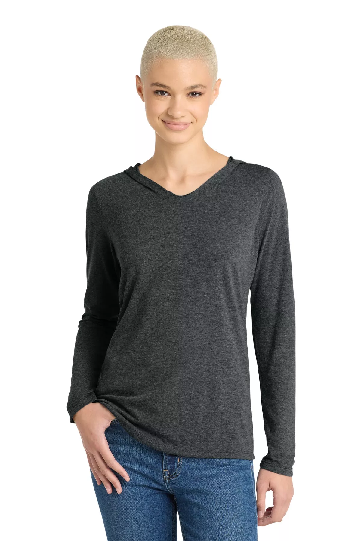 District Women's Perfect Tri Long Sleeve Hoodie