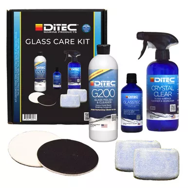 DiTEC Marine Glass Cleaning and Protection Kit