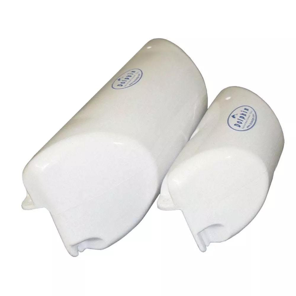Dock Edge Dolphin Dockside Bumper 8.5 x 24White - 1062-W-F