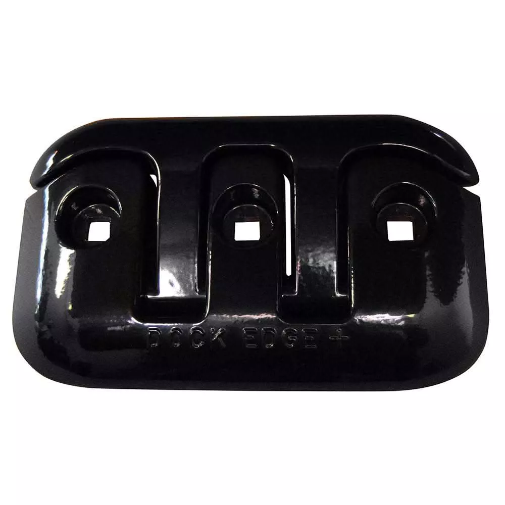 Dock Edge Flip-Up Dock Cleat - 8" - Black - 2608B-F