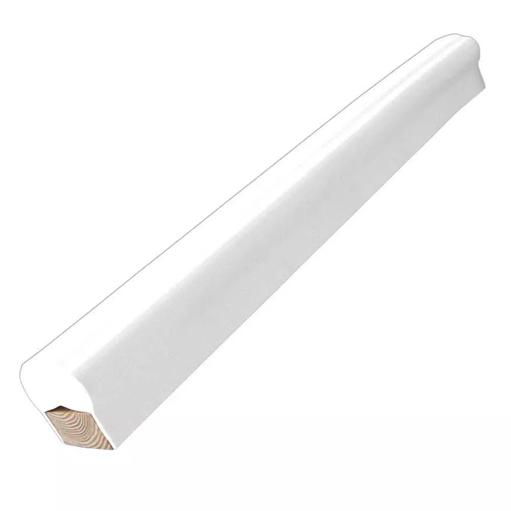 Dock Edge Piling Post Bumper - One End Capped - 6' - White - 1022-F