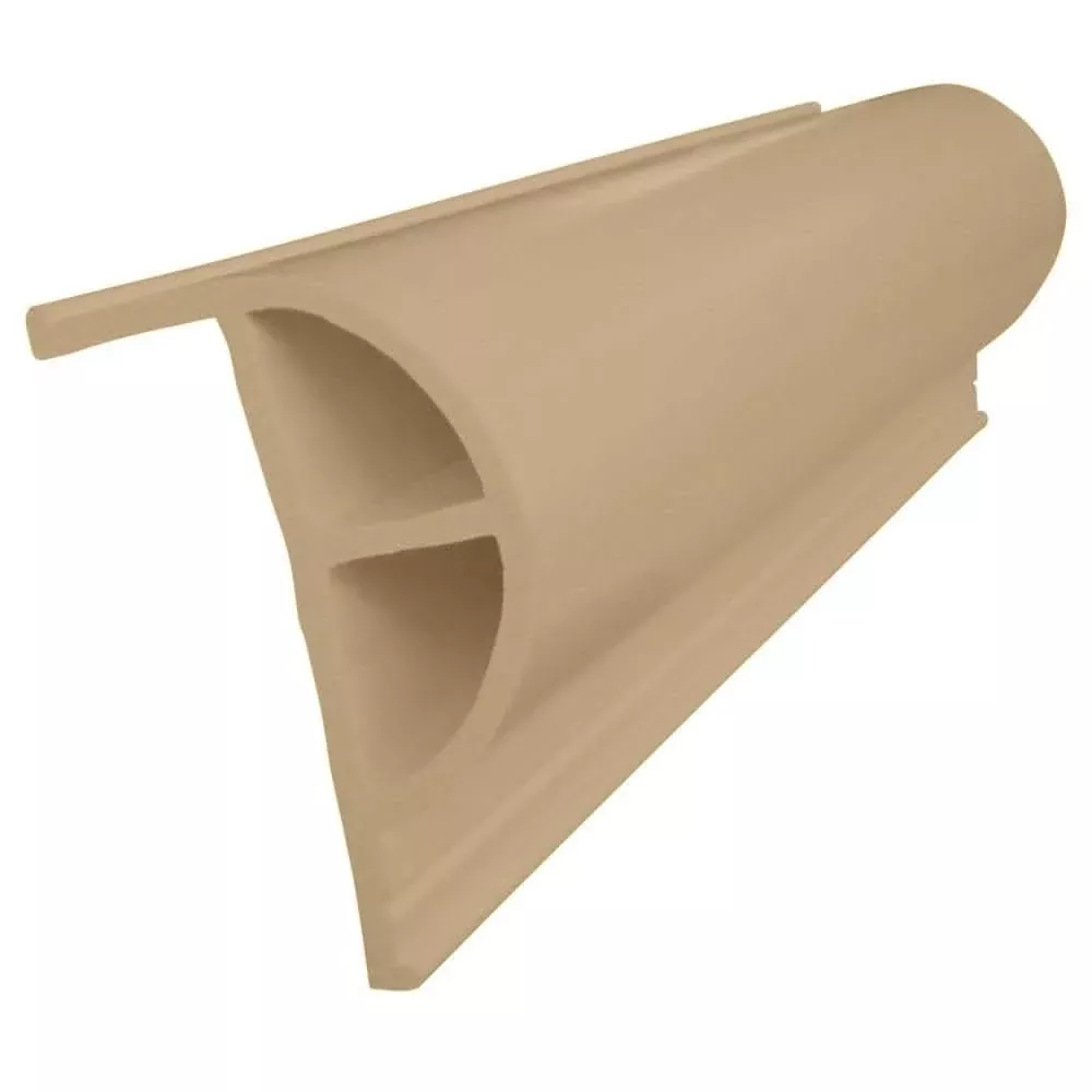 Dock Edge PRODOCK Heavy "P" Dock Profile - 3x8' Sections - Beige - 1201-F