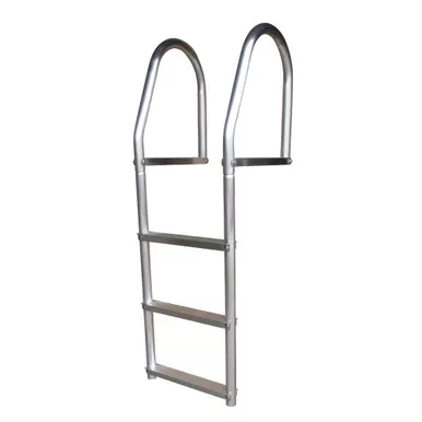 Dock Edge Weld-Free Aluminum 3-Step Dock Ladder