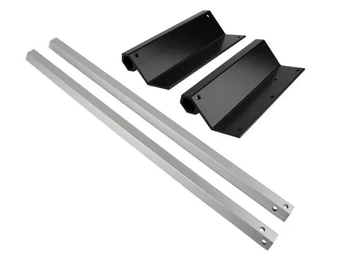 Dometic 45 Degree Tall Awning Brackets Black• 3106992.062U