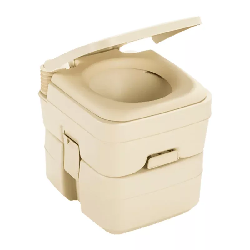 Dometic 966 Portable Toilet – 5 Gallon – Parchment