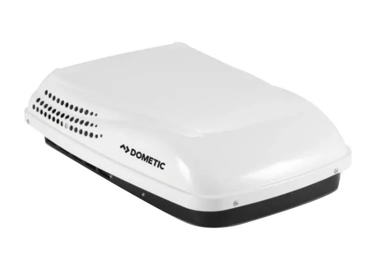 Dometic Penguin II High Efficiency Low Profile RV Rooftop Air Conditioner – 11,000 BTU, Black• 640310CXX1J0