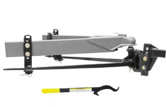 Draw-Tite Steadi-Flex Integrated Sway Control Weight Distribution Kit, 6,000 lbs. Capacity, Shank Included• 66558