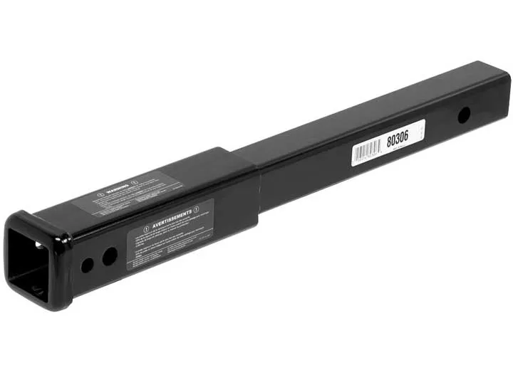 Draw-Tite Trailer Hitch Extension, Fits 2 in. Receiver, 18 in. Length• 80306