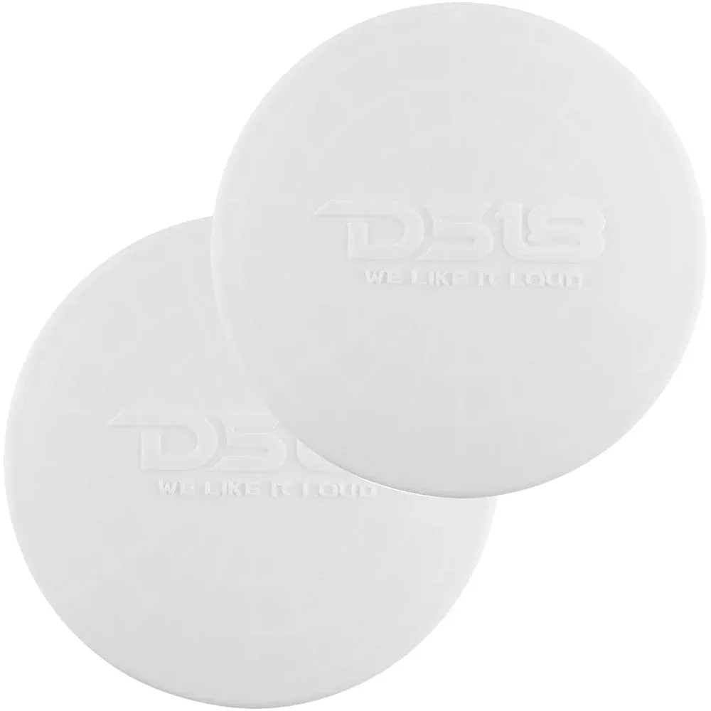 DS18 Silicone Marine Speaker Cover f/8 Speakers – White