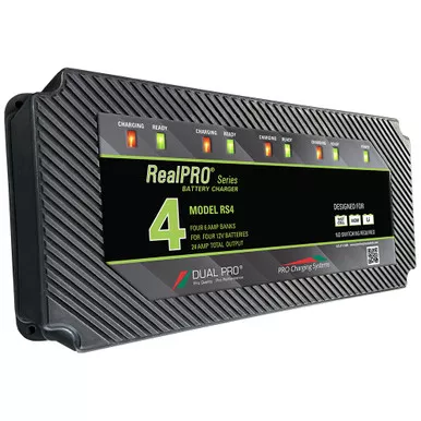 Dual Pro RealPRO 24A 4-Bank Battery Charger