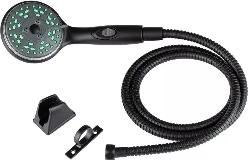 Dura Faucet Self-Pressurizing Handheld Shower Kit - Matte Black• DF-SA432K-MB