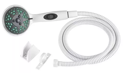 Dura Faucet Self-Pressurizing Handheld Shower Kit - White• DF-SA432K-WT