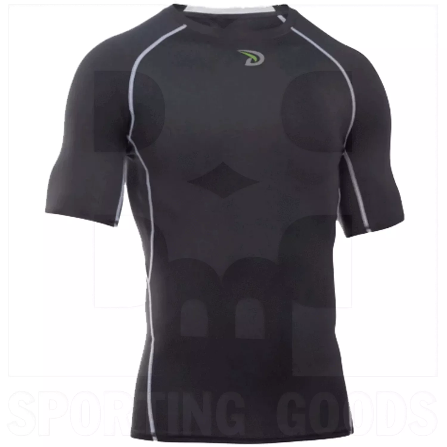 Dux Sports Compression Short Sleeve Shirt Black