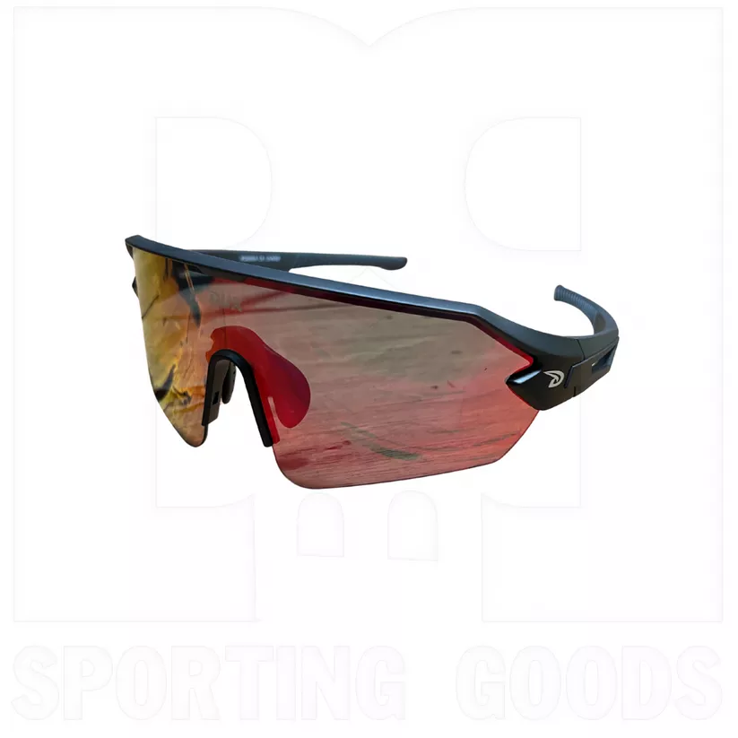 Dux Visus Sunglasses BK/RD