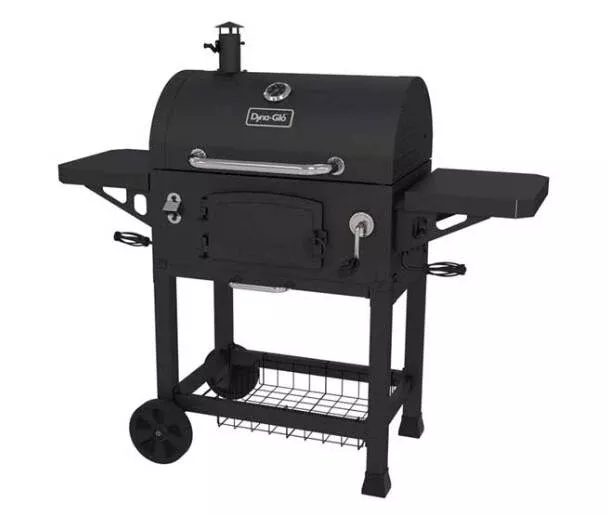Dyna-Glo Large Heavy Duty Charcoal Grill - Black• DGN486DNC-D