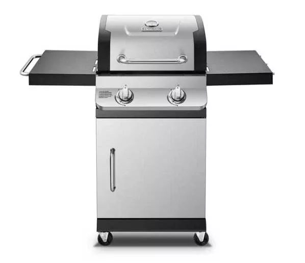 Dyna-Glo Premier 2-Burner Propane Gas Grill - Stainless• DGP321SNP-D
