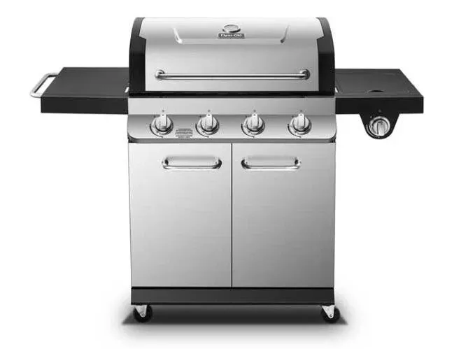 Dyna-Glo Premier 4-Burner Propane Gas Grill - Stainless• DGP483SSP-D