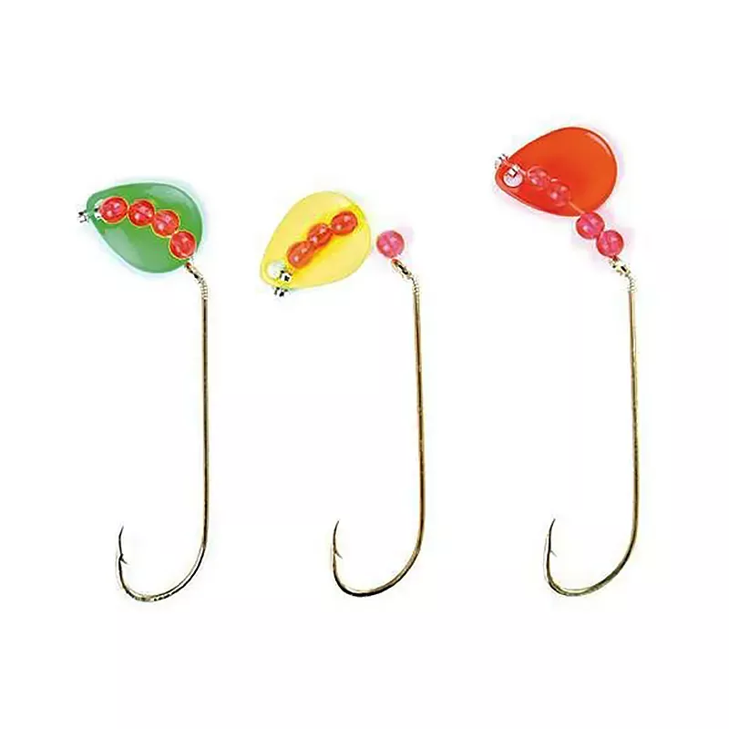 Eagle Claw 2-Way Spinner Snelled Fish Hooks
