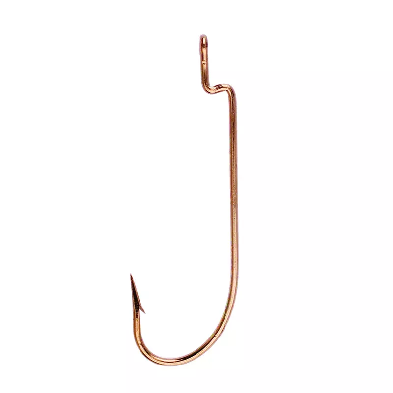 Eagle Claw Lazer Sharp Southern Sproat Z-Bend Worm Hooks Bronze