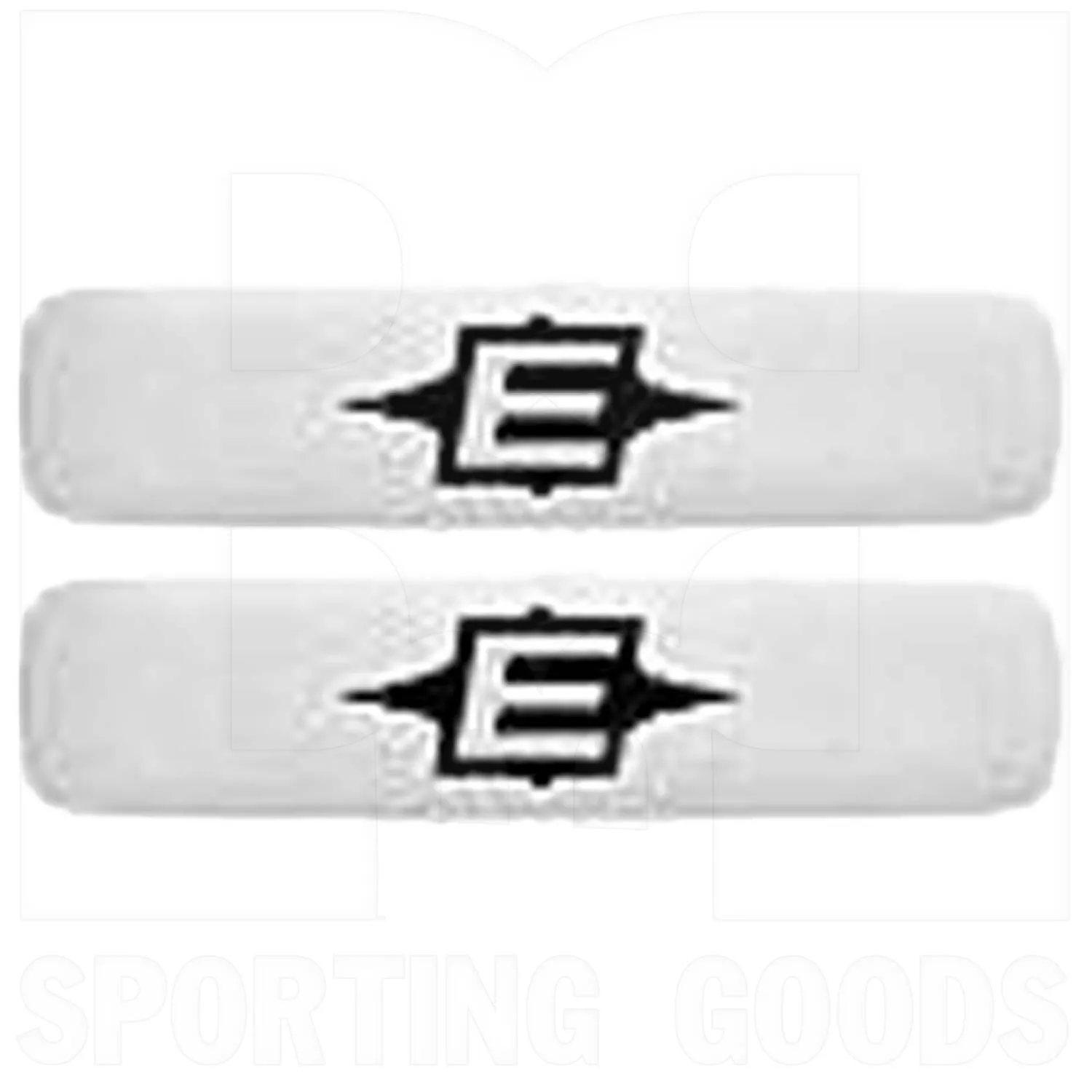 Easton 1/2" Bicep Bands Embroidered Diamond E White