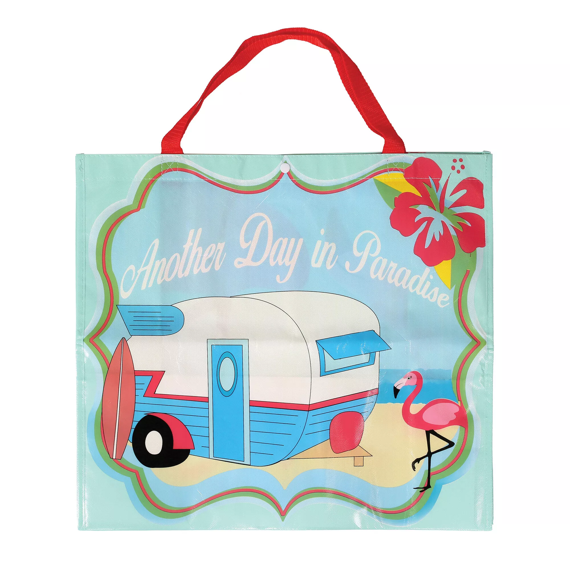 Eco Shopping Bags, Flamingo Paradise