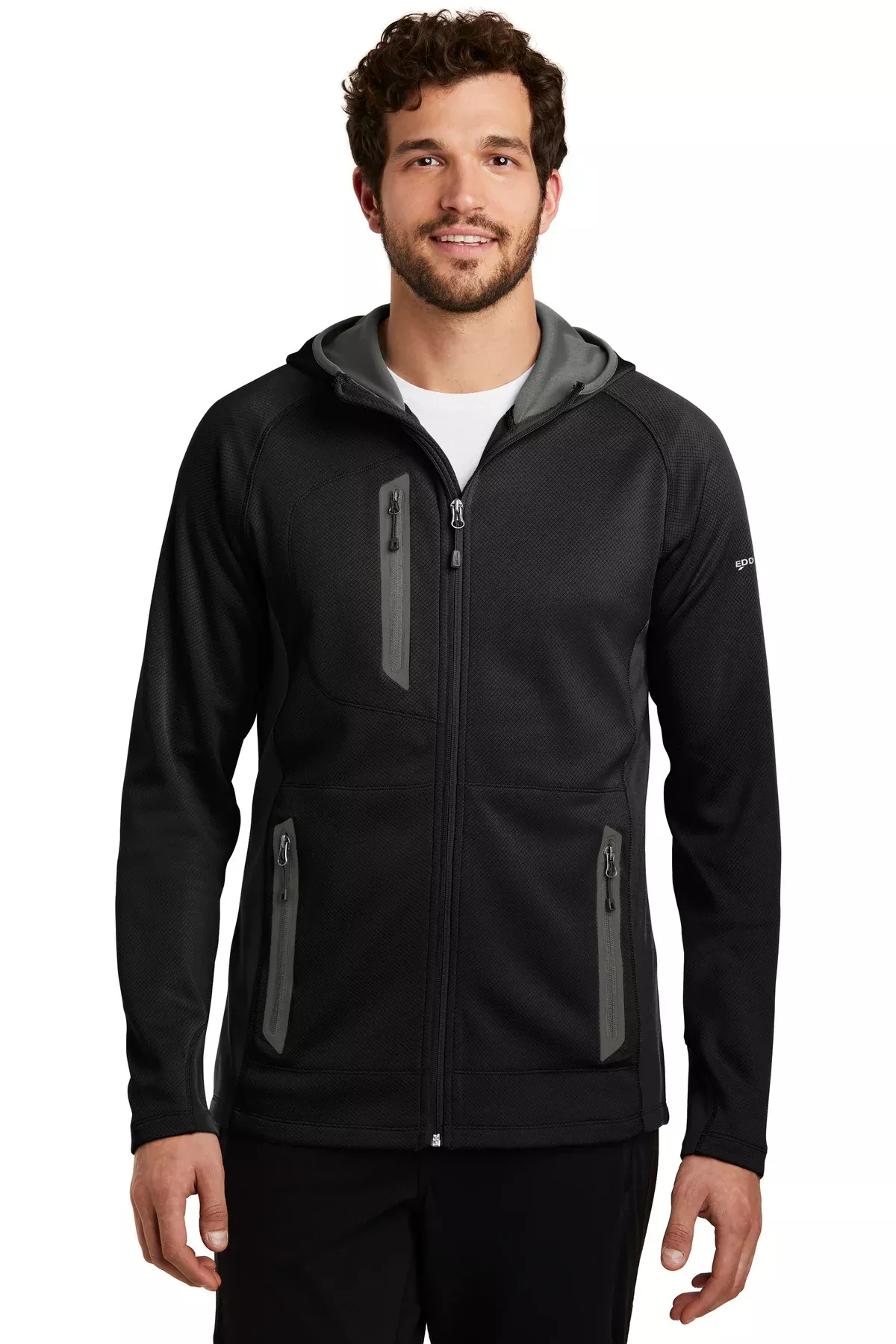 Eddie Bauer Men’sSport Hooded Full-Zip Fleece Jacket