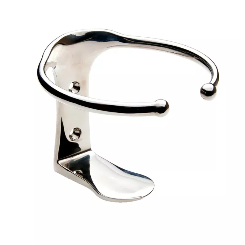Edson Single Stainless Steel Drink Holder – Vertical Mount