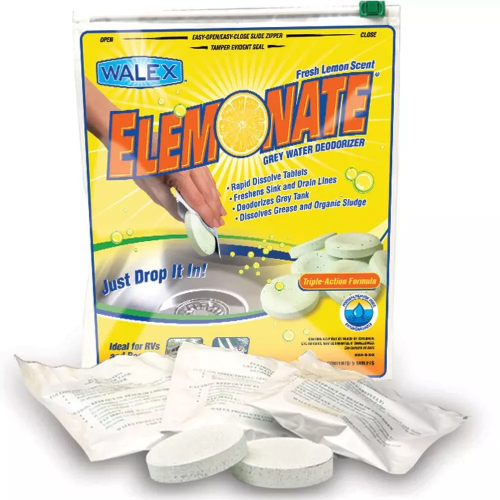 Elemonate Grey Water Deodorizer and Tank Cleaner